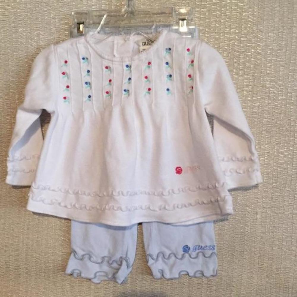 Guess shirt & pant set sz 18 mth